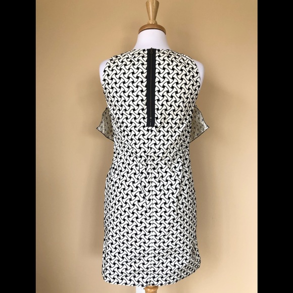 Marni Black/White Textured Dress Sz 40/4 US - Picture 7 of 12